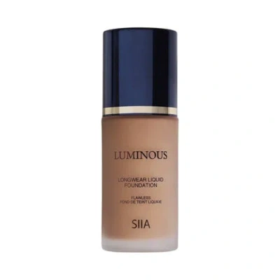 Siia Cosmetics Luminous Longwear Liquid Foundation In White