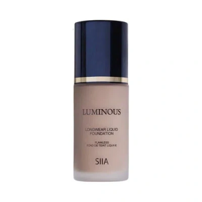 Siia Cosmetics Luminous Longwear Liquid Foundation In Fair
