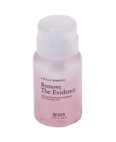 Siia Cosmetics Remove The Evidence Eye And Lip Remover In Transparent