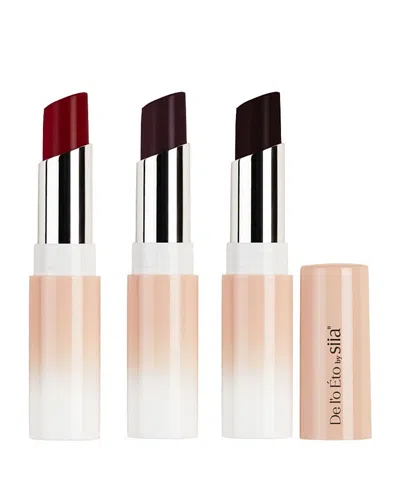 Siia Cosmetics Water Jelly Lip Tint, Set For 3 In Multi