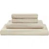 Sijo 400 Thread Luxesoft Organic Cotton Sateen Sheet Set In Fog