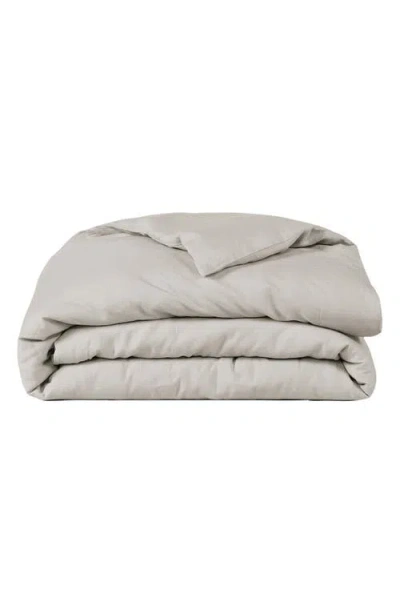 Sijo French Linen Duvet Cover In Gray