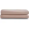 Sijo French Linen Flat Sheet In Blush