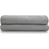 Sijo French Linen Flat Sheet In Dove