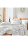Sijo Luxesoft Set Of 2 400 Thread Count Organic Cotton Pillowcases In Snow