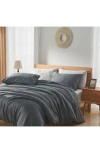 Sijo Luxesoft Set Of 2 400 Thread Count Organic Cotton Pillowcases In Storm