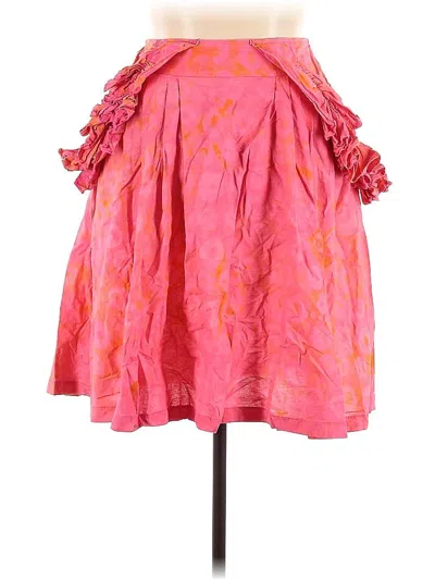 Pre-owned Sika Collection Casual Skirt In Pink