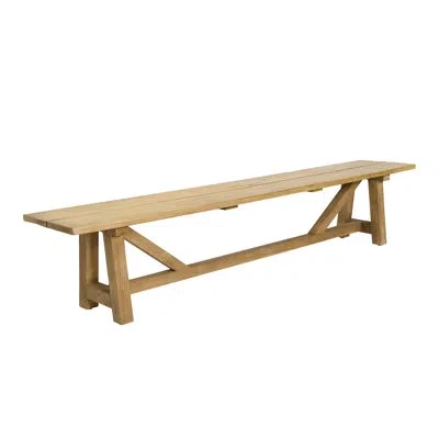 Sika Design Adame Picnic Bench In Brown