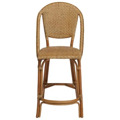 Sika Design Alanis Rattan Counter Stool In Brown