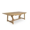Sika Design George Solid Wood Dining Table In Brown