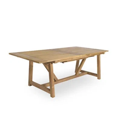 Sika Design George Solid Wood Dining Table In Brown