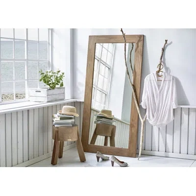 Sika Design Lucas Teak Rustic Full Length Mirror
