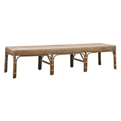 Sika Design Luis Rattan Bench - Antique