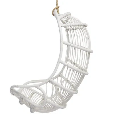 Sika Design Riviera Rattan Hanging Chair - White