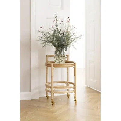 Sika Design Romeo Rattan Trolley In Natural
