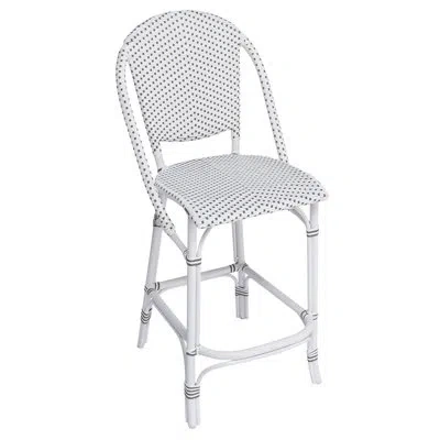 Sika Design Sofie Outdoor Counter Stool In White