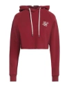 Siksilk Woman Sweatshirt Brick Size 6 Cotton, Polyester In Red