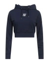 Siksilk Woman Sweatshirt Midnight Blue Size 4 Polyester, Elastane In Blue