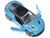 Siku Aston Martin Dbs Superleggera Blue Metallic With Black Top Diecast Model Car By