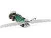 Siku Claas 5000 Xerion Tractor Green And Black With Vacuum Tanker 1/87 (ho) Diecast Model By