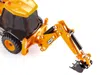 Siku Jcb 4cx Back Hoe Loader Yellow 1/50 Diecast Model By