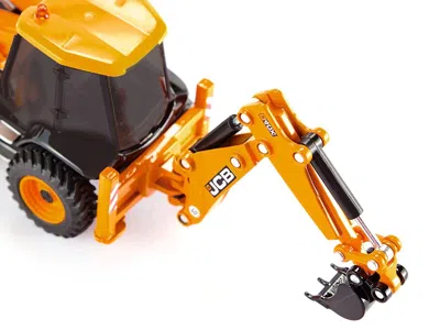 Siku Jcb 4cx Back Hoe Loader Yellow 1/50 Diecast Model By