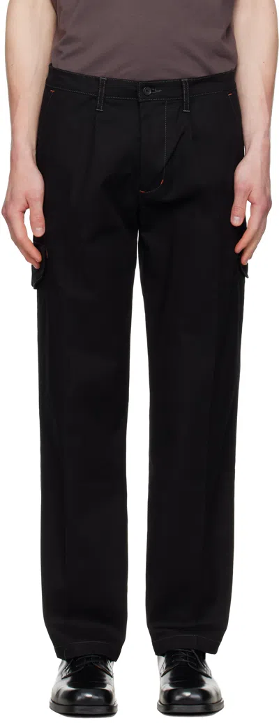 Silas Black Work Trousers