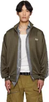 Silas Green Logo Track Jacket In Green