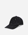 Silas Logo Cap Washed In Black
