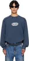 Silas Navy 'sportswear' Sweatshirt