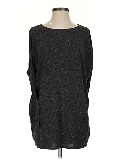 Pre-owned Silence And Noise 3/4 Sleeve T-shirt In Gray