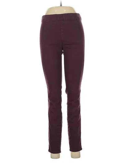 Pre-owned Silence And Noise Active Pants In Burgundy