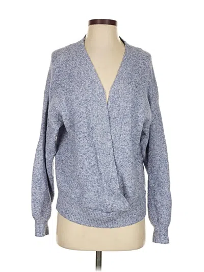 Pre-owned Silence And Noise Cardigan Sweater In Blue