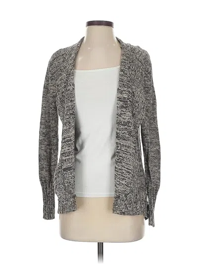 Pre-owned Silence And Noise Cardigan Sweater In Gray