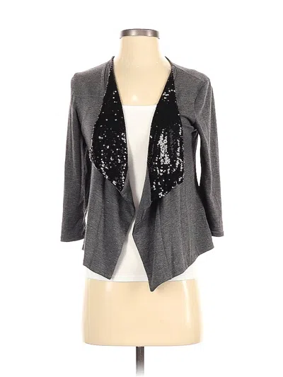 Pre-owned Silence And Noise Cardigan Sweater In Gray