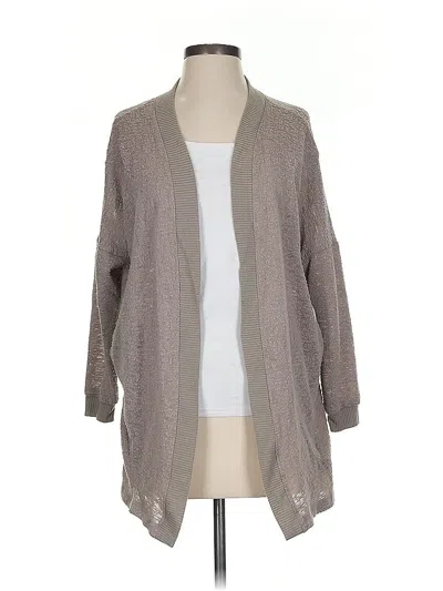 Pre-owned Silence And Noise Cardigan Sweater In Gray