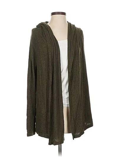 Pre-owned Silence And Noise Cardigan Sweater In Green