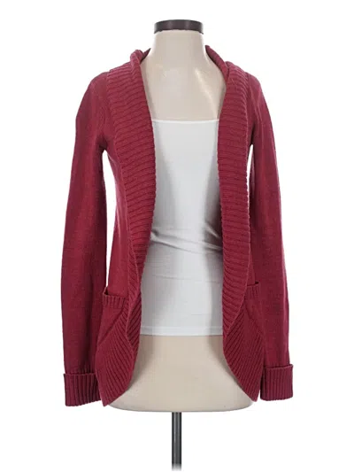 Pre-owned Silence And Noise Cardigan Sweater In Red