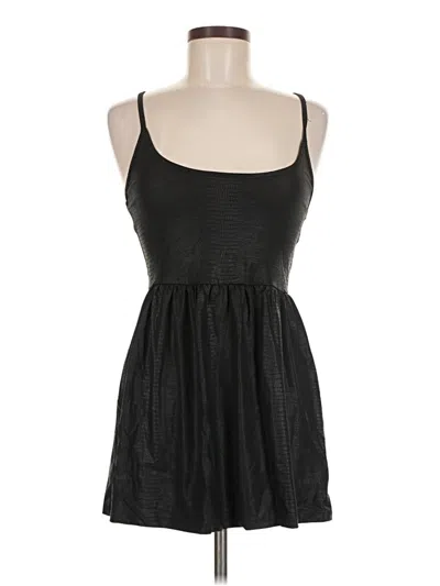 Pre-owned Silence And Noise Casual Dress In Black