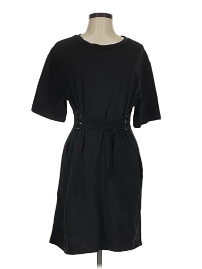 Pre-owned Silence And Noise Casual Dress In Black
