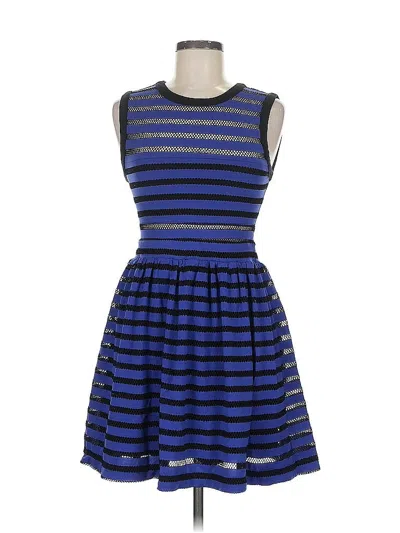 Pre-owned Silence And Noise Casual Dress In Blue