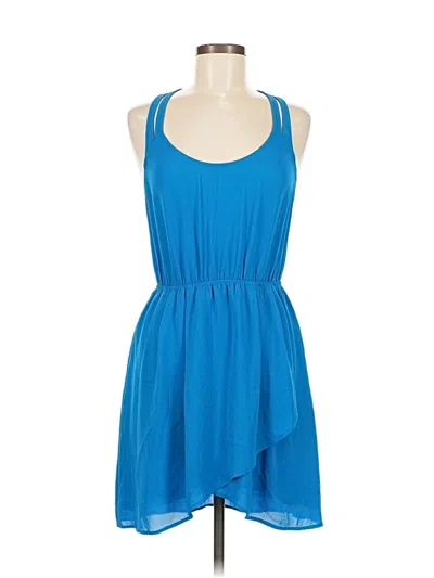 Pre-owned Silence And Noise Casual Dress In Blue