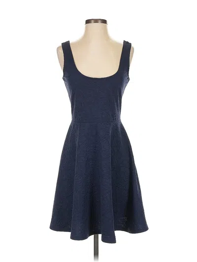 Pre-owned Silence And Noise Casual Dress In Blue