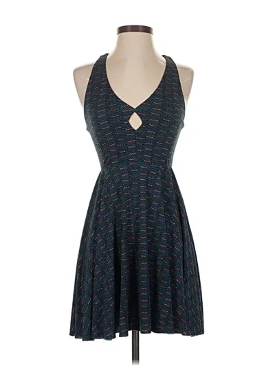 Pre-owned Silence And Noise Casual Dress In Blue