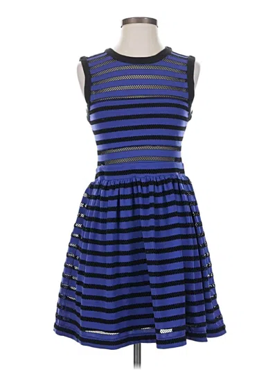 Pre-owned Silence And Noise Casual Dress In Blue