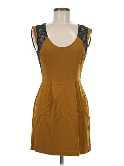 Pre-owned Silence And Noise Casual Dress In Brown
