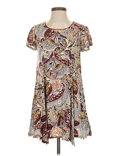 Pre-owned Silence And Noise Casual Dress In Brown