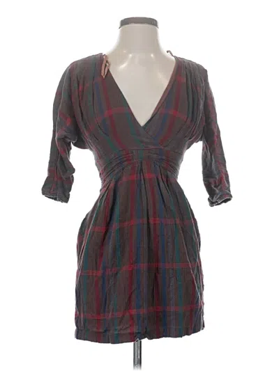 Pre-owned Silence And Noise Casual Dress In Gray