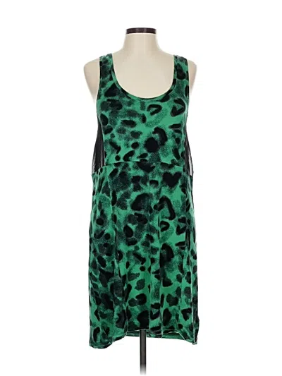 Pre-owned Silence And Noise Casual Dress In Green