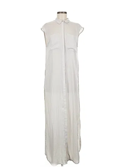 Pre-owned Silence And Noise Casual Dress In White